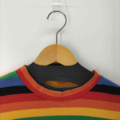 ゲス GUESS ロゴ刺繍クルーネックTシャツ レディース import:XS