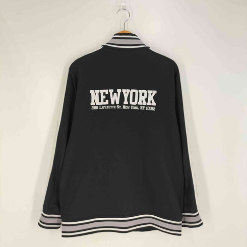 BROOKLYN INDUSTRIES ロゴ刺繍 ハイネック トラックジャケット メンズ import:L