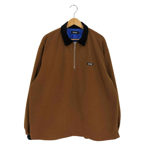エクストララージ XLARGE QUILTED HALF-ZIP SHIRT キルテッド ハーフジップ シャツ メンズ import:XL