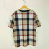 ブラックレーベルクレストブリッジ BLACK LABEL CRESTBRIDGE チェックリンガーTシャツ メンズ import:XL
