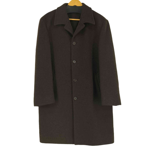 ドルチェアンドガッバーナ DOLCE&GABBANA 90S-00S 白タグ ウール混ステンカラーコート メンズ EUR:46