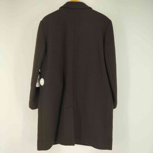 ドルチェアンドガッバーナ DOLCE&GABBANA 90S-00S 白タグ ウール混ステンカラーコート メンズ EUR:46