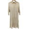 ザラ ZARA Panelled Linen Blend Midi Dress パネルド リネンブレンド ミディドレス レディース import:S