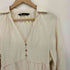 ザラ ZARA Panelled Linen Blend Midi Dress パネルド リネンブレンド ミディドレス レディース import:S