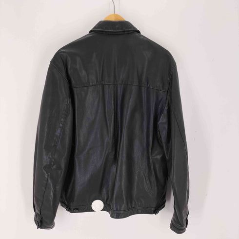 バーニーズニューヨーク BARNEYS NEWYORK ENRICO MANDELLI イタリア製 裏地キルティング レザージャケット メンズ
