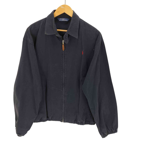 ポロバイラルフローレン Polo by RALPH LAUREN 80-90s USA製 ポニー刺繍 スウィングトップ メンズ import:M