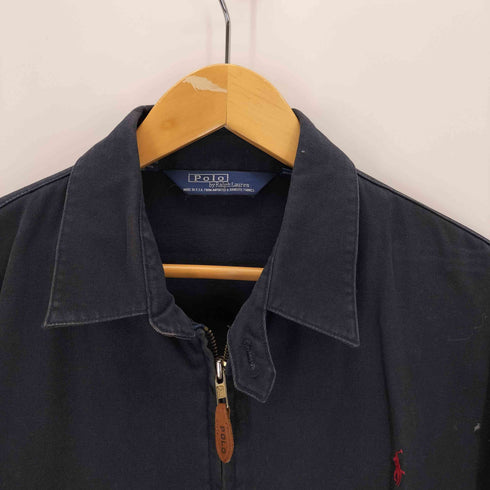 ポロバイラルフローレン Polo by RALPH LAUREN 80-90s USA製 ポニー刺繍 スウィングトップ メンズ import:M