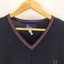 フレッドペリー FRED PERRY ロゴ刺繍ウールセーター メンズ import:L