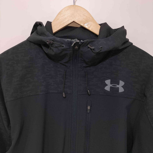 アンダーアーマー UNDER ARMOUR 2017AW ウインドジャケット UA STRETCH WOVEN FZ HOODY 1305617 メンズ M