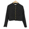 ザラ ZARA ZW Collection ボタンクロップドジャケット レディース JPN:M
