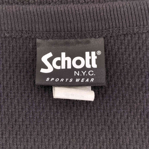 ショット Schott LS OLD GRAPHIC CREWNECK T-SHIRT メンズ import:XXL