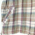 moda indiana インドコットン チェック ジップアップジャケット メンズ import:L