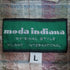 moda indiana インドコットン チェック ジップアップジャケット メンズ import:L