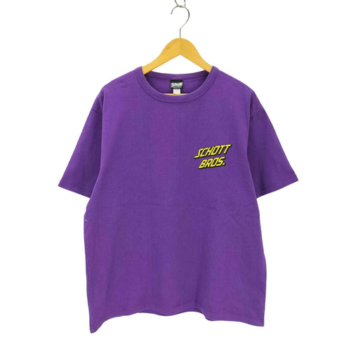 ショット Schott SS ROSE LOGO T-SHIRT メンズ import:XXL