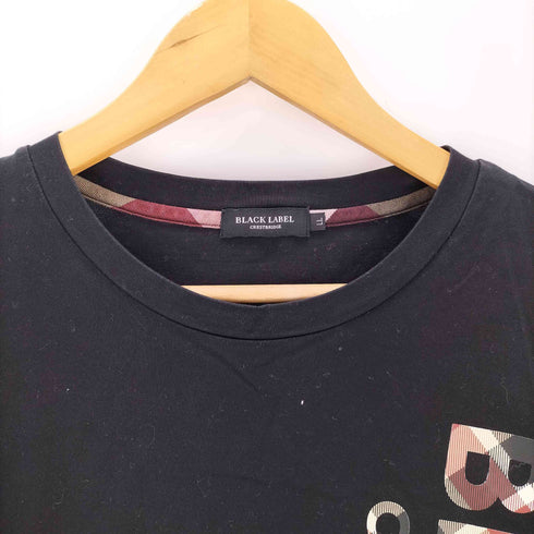 ブラックレーベルクレストブリッジ BLACK LABEL CRESTBRIDGE ノバチェック プリントロゴTシャツ メンズ import:XL