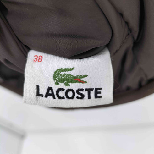 ラコステ LACOSTE リバーシブル ボアベスト レディース 38