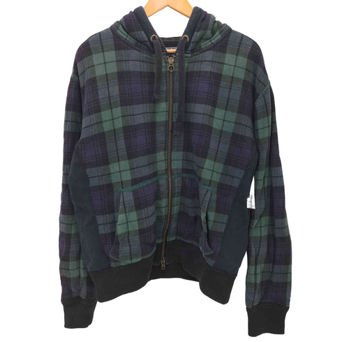 ポロバイラルフローレン Polo by RALPH LAUREN チェック柄 ジップアップパーカー メンズ JPN:M