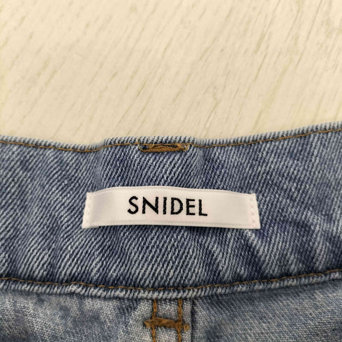 スナイデル snidel タックワイドデニム レディース JPN:S