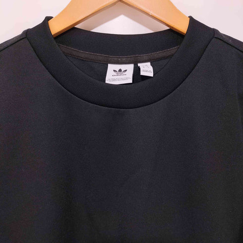 アディダスオリジナルス adidas Originals 2017AW 袖シースルー ロゴスウェット メンズ import:L