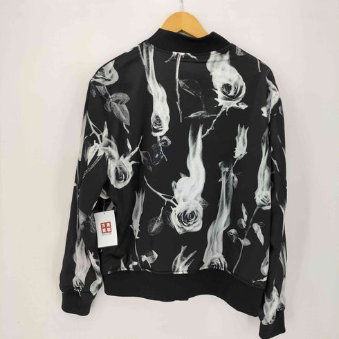 エイチアンドエム H&M リバーシブル 薔薇 花柄 ブルゾン メンズ import:L
