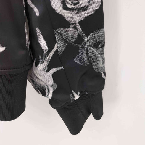 エイチアンドエム H&M リバーシブル 薔薇 花柄 ブルゾン メンズ import:L