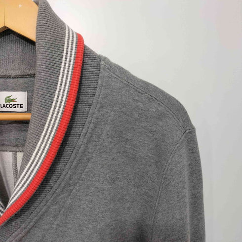 ラコステ LACOSTE ロゴワッペン スウェットカーディガン メンズ JPN:4