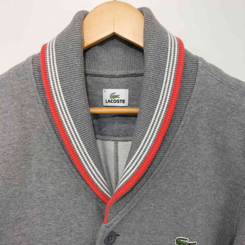 ラコステ LACOSTE ロゴワッペン スウェットカーディガン メンズ JPN:4