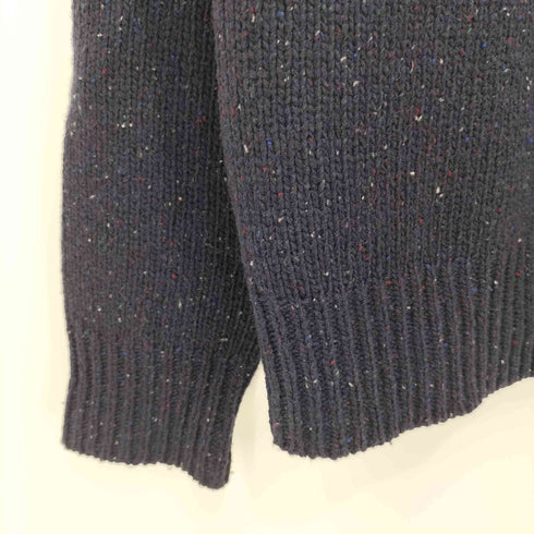トミーヒルフィガー TOMMY HILFIGER ショールカラー ネップニットジャケット カーディガン メンズ import:XL