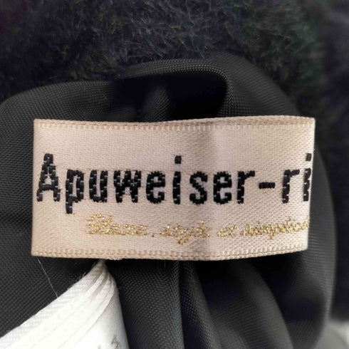 アプワイザーリッシェ Apuweiser riche 裾ファーミニワンピース レディース
