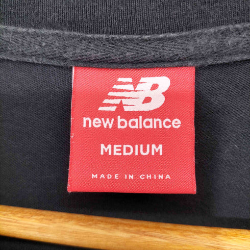 ニューバランス NEW BALANCE ロゴプリント カモフラ 迷彩 クルーネックTシャツ メンズ JPN:M