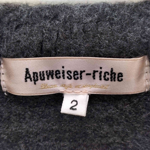 アプワイザーリッシェ Apuweiser riche ラメカーデミニニットアップ レディース 2