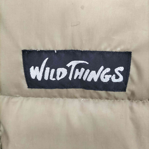 ワイルドシングス WILD THINGS ナイロンリバーシブルダウンベスト メンズ JPN:M