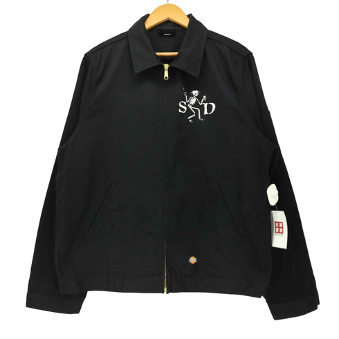 ディッキーズ Dickies 2013AW EISENHOWER TWILL JACKET SOCIAL DISTORTION 両面プリント アイゼンハワー ツイル ジャケット メンズ import:L