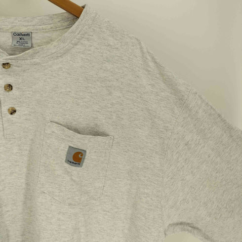 カーハート Carhartt ヘンリーネック L/S Tシャツ メンズ import:XL