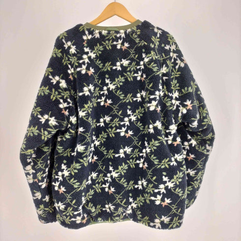 ジムマスター gym master 22AW キルト ボア リバーシブル クルーネック メンズ import:L