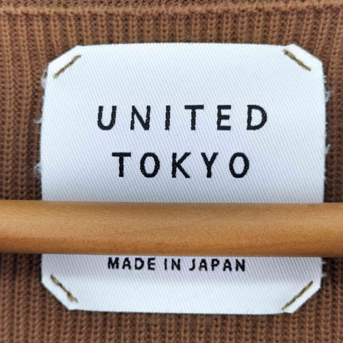 ユナイテッドトウキョウ UNITED TOKYO リリークルーネックニット レディース 1
