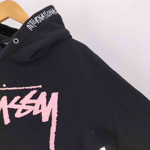ステューシー Stussy Stock Logo Hoodie ストック ロゴ プリント プルオーバー パーカー メンズ import:S