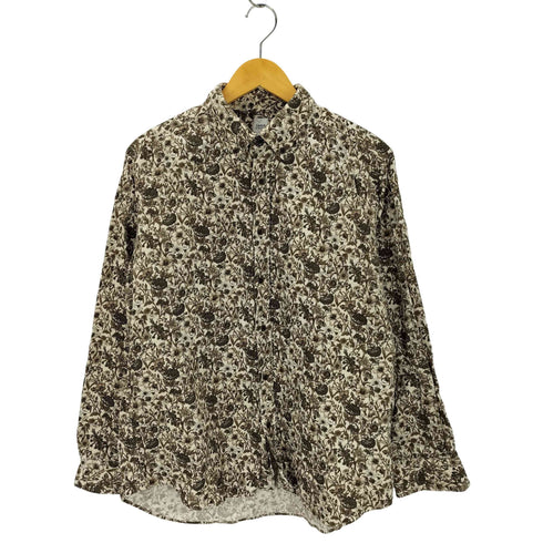 タケオキクチ TAKEO KIKUCHI ART FABRICS 花柄コーデュロイボタンダウンシャツ メンズ 4