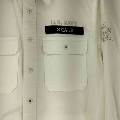 アヴィレックス AVIREX U.S.NAVY SEALs BDU SHIRT メンズ JPN:L