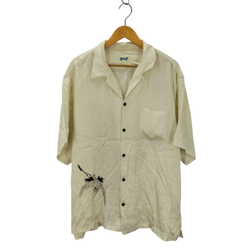 ショット Schott DS HAWAIIAN SHIRT“CRANE” メンズ import:L