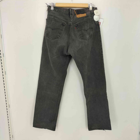リーバイス Levis USA製 90S 501 ボタンフライブラックデニムパンツ 後染め 93年製 メンズ W34 L32