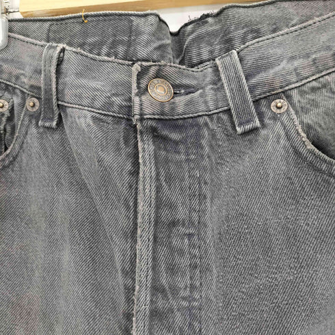 リーバイス Levis USA製 90S 501 ボタンフライブラックデニムパンツ 後染め 93年製 メンズ W34 L32