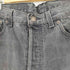 リーバイス Levis USA製 90S 501 ボタンフライブラックデニムパンツ 後染め 93年製 メンズ W34 L32