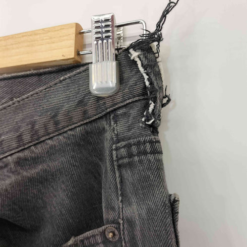 リーバイス Levis USA製 90S 501 ボタンフライブラックデニムパンツ 後染め 93年製 メンズ W34 L32