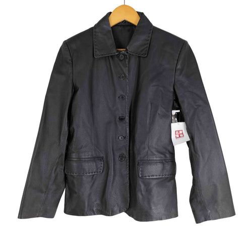 ジャンニヴァレンティノ GIANNI VALENTINO ピッグスキン レザージャケット レディース JPN:11号