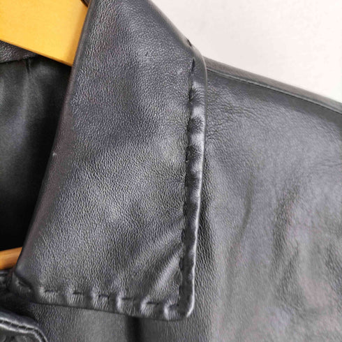 ジャンニヴァレンティノ GIANNI VALENTINO ピッグスキン レザージャケット レディース JPN:11号