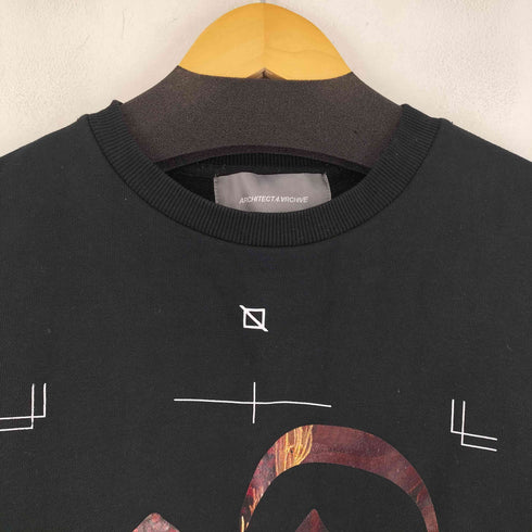 エーフォーエー Architect 4. Archive COLLAGE CREW NECK カレッジクルーネック スウェット メンズ FREE