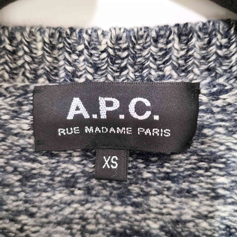 アーペーセー A.P.C. ウール ミックスニット トップス メンズ import:XS