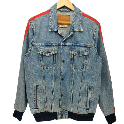リーバイス Levis サイドライン デニムジャケット メンズ import:M
