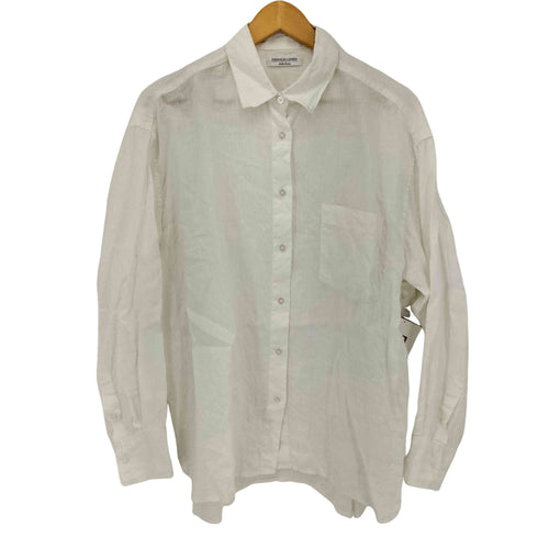 ミラオーウェン Mila Owen 23SS ポケットデザインオーバーリネンシャツ レディース ONE SIZE
